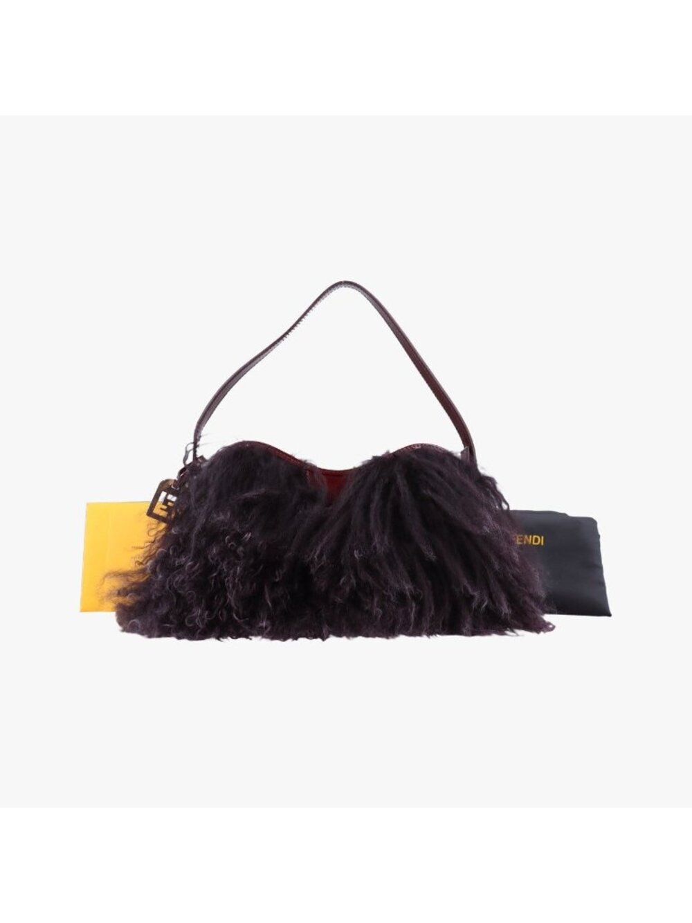 Fendi Bag Wine - Picture 1 of 15